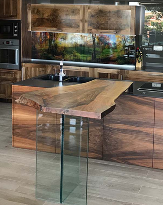 Detalle de cocina funcional y elegante